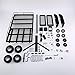 Goolsky Heavy-Duty Trailer Cargo Carrier Metal Kit for 1/10 Traxxas HSP Redcat RC4WD Tamiya Axial SCX10 D90 HPI RC Crawler Car DIY