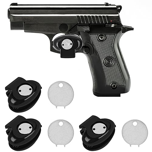 3 Pack Trigger Lock Safety Cadenas pour Armes, Cadenas pour Arme à feu, Plastique ABS de sécurité pour Fusil Pistolet Armes à feu Accessoire de Chasse et...
