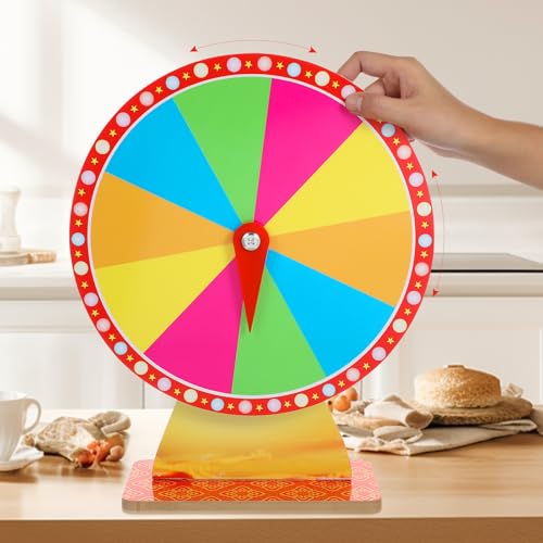 Jeu de roulettes pour adultes avec roue de fortune de bureau effaçable - 4