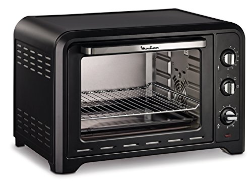 Moulinex 40 L Horno Ace 39 L Convection, 2000 W, Aluminio, Negro