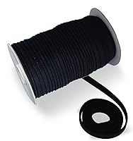 Vista 29 de Cinta al bies de doble pliegue de 1/2 pulgada, cinta al bies de doble pliegue de 55 yardas, carrete continuo a granel para coser ropa, acolchado