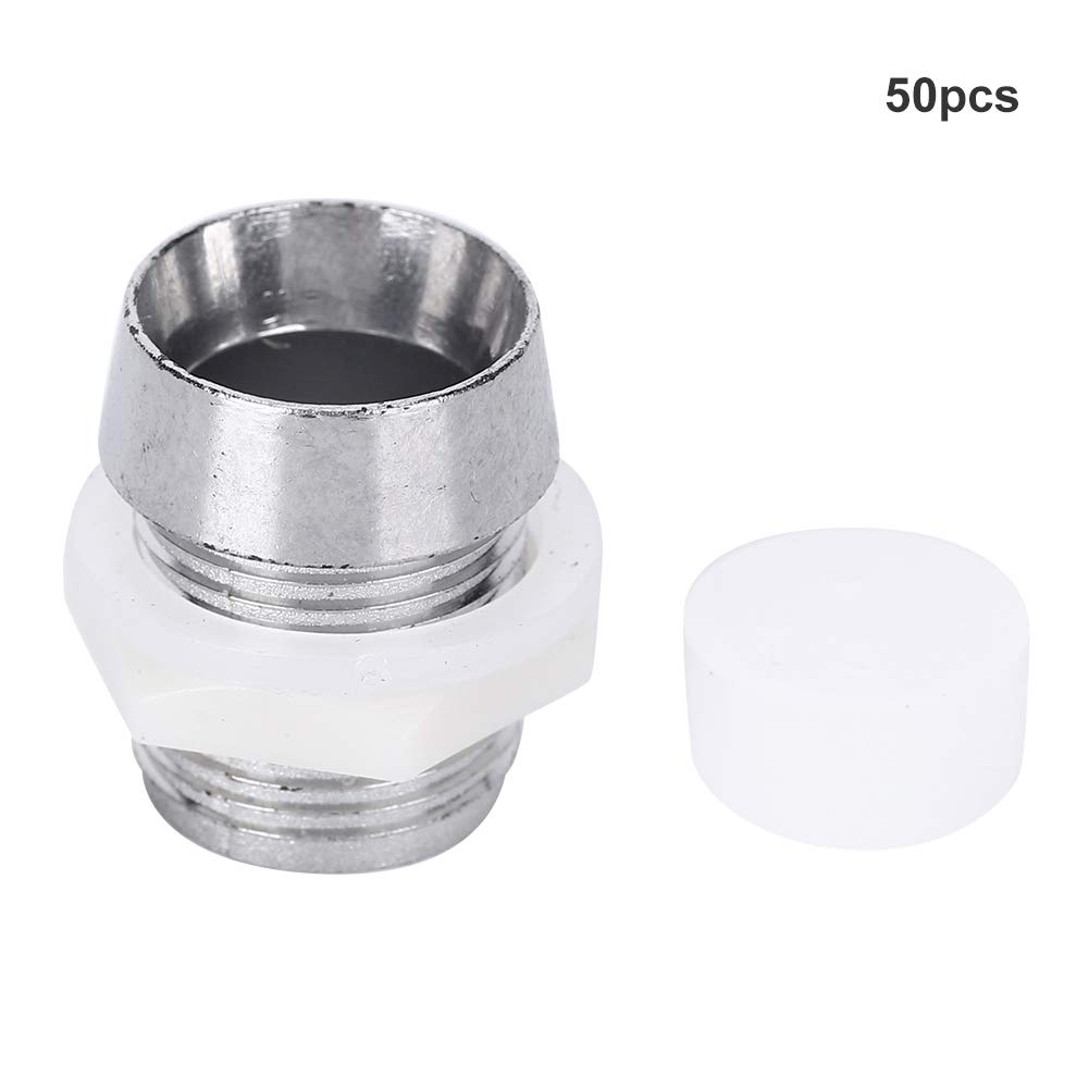 Sunicon 50Pcs LED Mount Holder Base Accessory for 10mm / 0.39in Light Emitting Diode for LED Electronic and Electrical Experiments