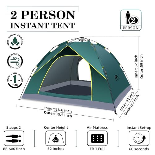 HAPPY TRAVEL Happy Travel Pop Up Tent-UT02 の商品画像 1