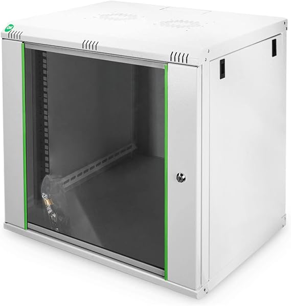 DIGITUS Netzwerkschrank 19 Zoll Rack 12HE Wandmontage 450mm Tiefe Traglast 60kg DIGITUS Netzwerkschrank 19 Zoll Rack 12HE Wandmontage 450mm Tiefe Traglast 60kg