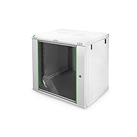 DIGITUS Armadio di rete - Rack 19 pollici - 12U - Montaggio a parete