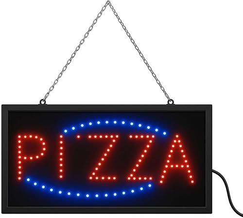 E Onsale, cartel de luz LED "Open" con animación de prendido/apagado y dos interruptores de energía encendida/apagada para negocios