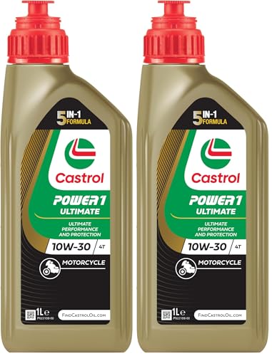 Castrol POWER1 ULTIMATE 4T 10W-30 Motoröl, 1L (Packung mit 2) – Ansicht 1
