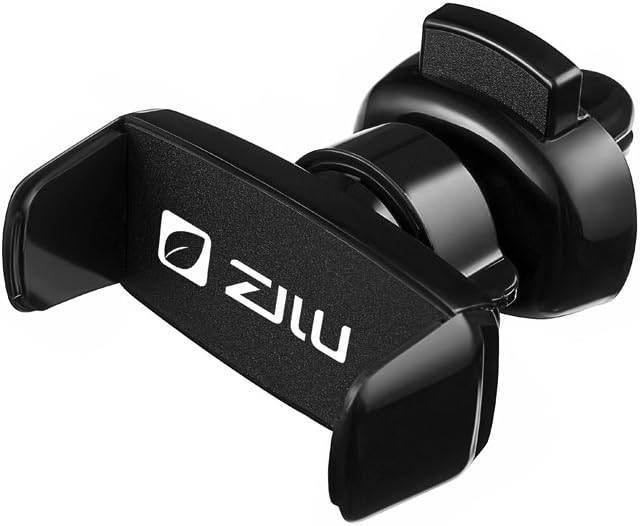ZiLu Car Phone Mount, Air Vent Car Phone Holder Multi-Angle Adjustable for iPhone X/8/8P/7/7/6s/,Galaxy S8/S7/S6/S5/Note and Other Smartphones-Retail Packaging