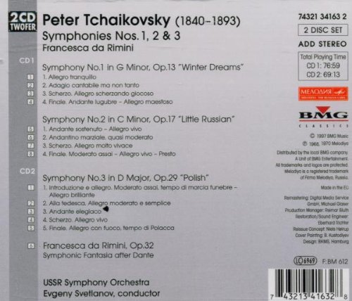 Symphonien Nr. 1-3, Francesca da Rimini