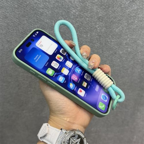Support de bague en silicone liquide haut de gamme pour iPhone 16 Plus gris