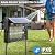Solar Bug Zapper, 4500V Mosquito Zapper Outdoor Waterproof with Dual Solar Panel, USB Rechargeable Mosquito Killer, Cordless Fly Insect Zapper Waterproof for Patio Yard Garden Home Camping