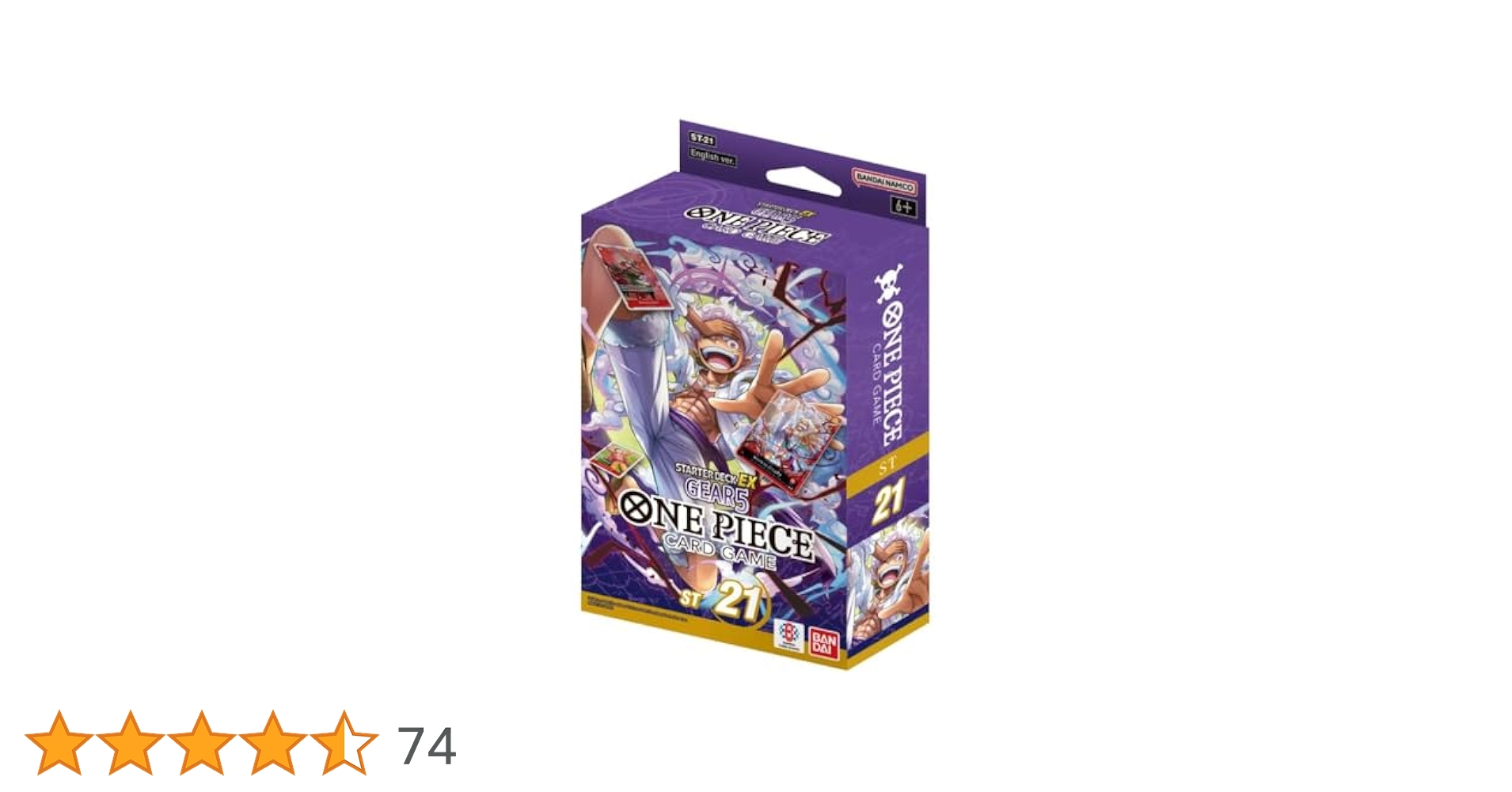 Amazon.co.jp: ワンピース TCGスターターデッキEX:ギア5(ST21