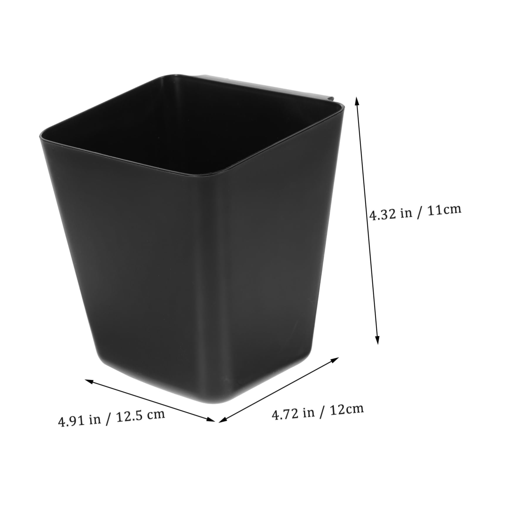 ERINGOGO Stainless Steel Pegboard Storage Basket Easy Install Hook Organizer for Home Decor