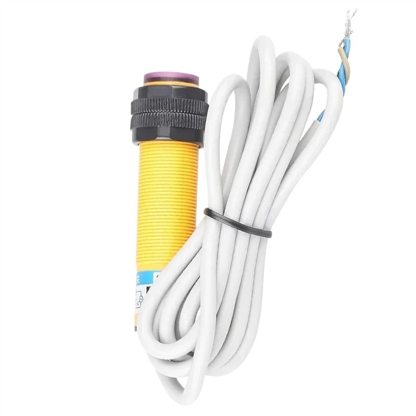 NYRXRYTCA 1pcs E3F-DS10C4/C2/P1/P2 proximity switch photoelectric sensor switch 6-36VDC output: NPN PNP distance:10cm detection range(E3F-DS10C4 NPN NO)