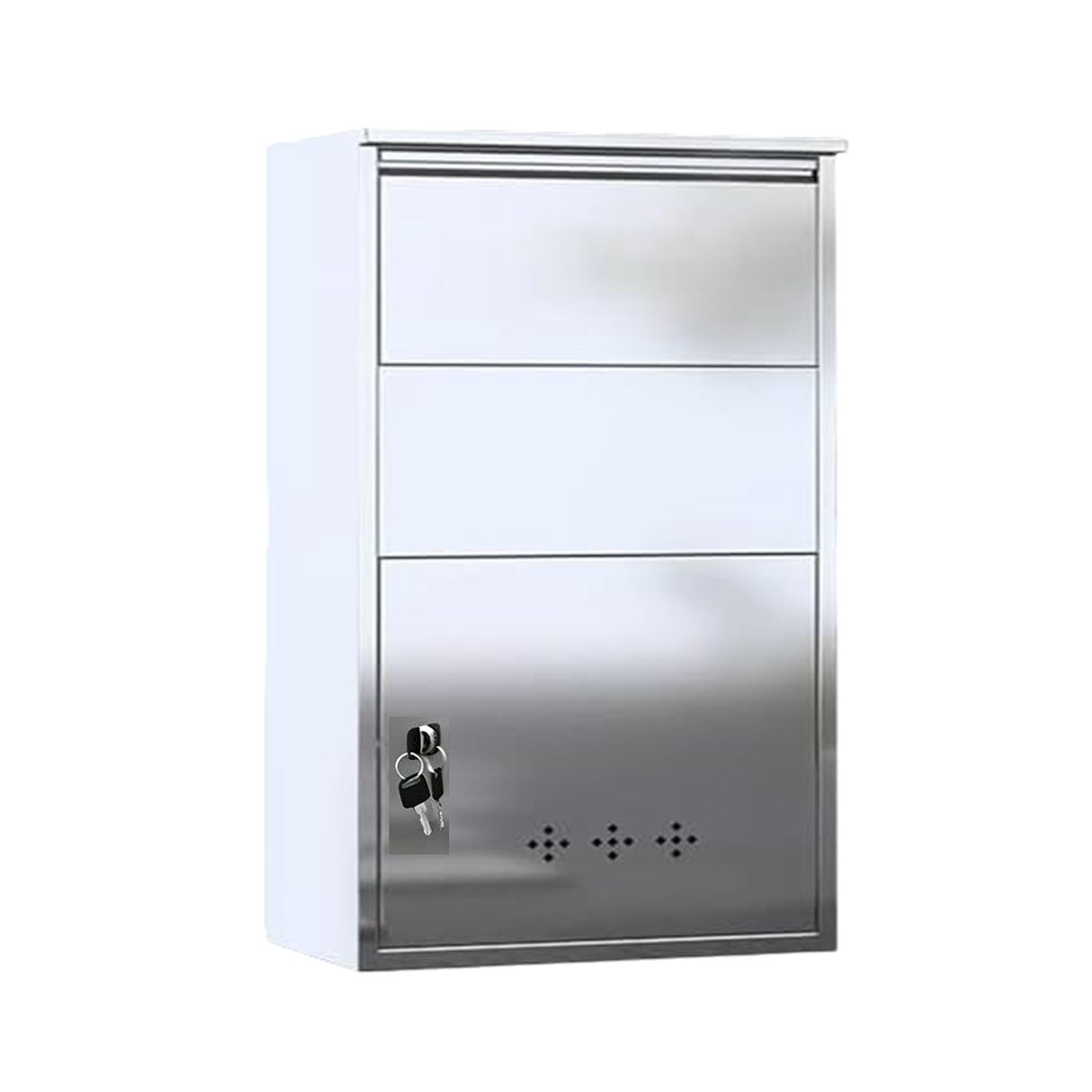 Mailbox for Parcel, Package Mailbox with Combination Lock, Easy to Install