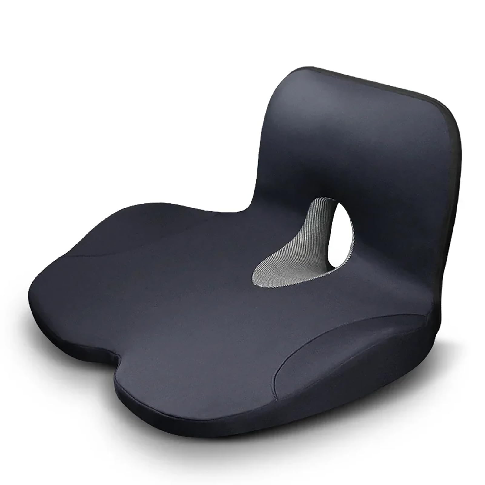 Poduszka na siedzenie samochodowe do Opel/Vauxhall Mokka B SUV 2020 2021 2022 2023 2024 2025 2026, ergonomiczna poduszka z pianki memory - wygodne i skuteczne wsparcie z pianki memory, czarna