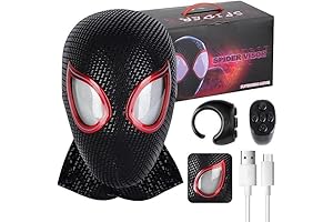 Spiderman Symbiote Mask with Moving Eyes
