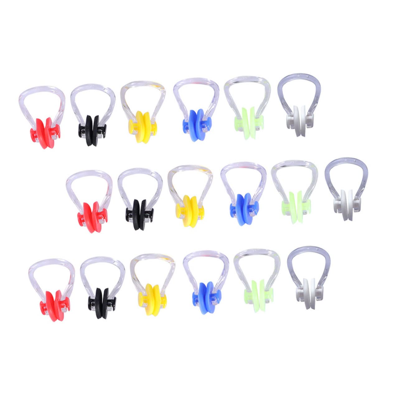 UPKOCH Pinzas para Nariz De Natación Impermeables Accesorios para Natación Protección Nasal para Surf Ducha Y Acuáticos