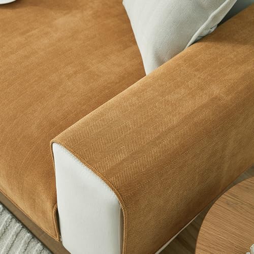NUODWELL Herringbone Chenille Sofa Cover 1/2/3/4 Seater - Image 2
