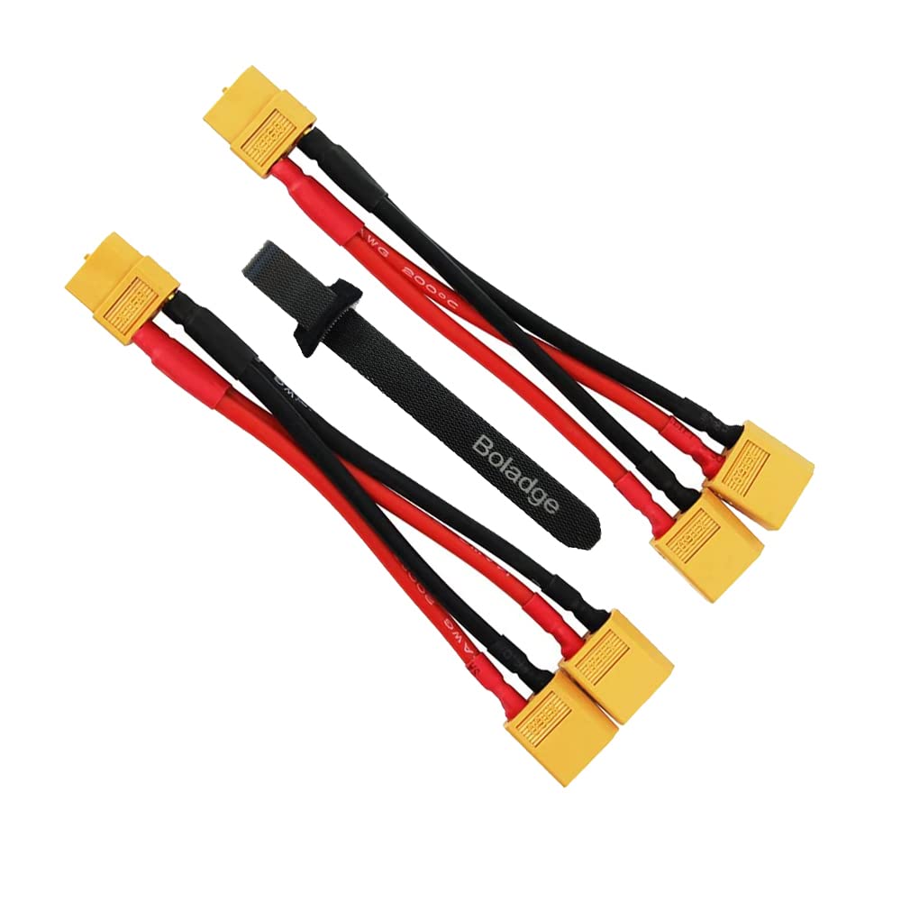 Boladge ☆2ピースT型コネクタプラグパラレルコネクタYハーネス 1メス