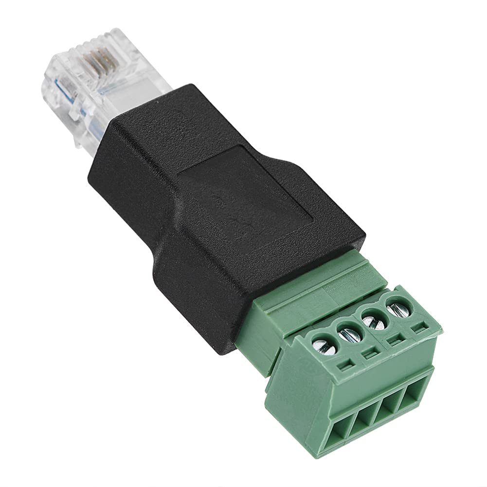Connettore RJ11, connettore RJ11 6P4C a 4 pin, trasmissione stabile del segnale per porte telefoniche