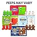 Peeps Marshmallow Candy Christmas Packs, Sugar Coated Character Shaped Marshmallows (Pack of 4)