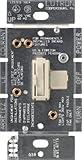 Lutron Toggler Fan Control, Single-Pole, AYFSQ-F-LA, Light Almond