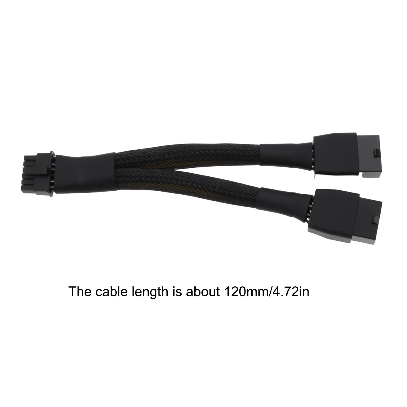 Create idea Cavo adattatore di alimentazione da 16 pin (12 + 4 pin) a 2 x 8 pin, 12 cm, 16 AWG, compatibile con Nvidia RTX 4080 4090