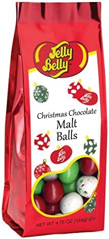 Christmas Chocolate Malt Balls - 4.75 oz Gift Bag