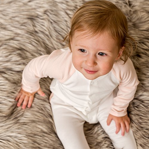 goumikids - Goumi'all, Smart Adjustable Footie Baby Pajamas Made with Soft, Organic Material - Waddle (Mint), 6-12 Months4