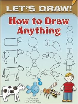 Paperback LET'S DRAW ~ HOW TO DRAW ANYTHING Book