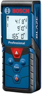 Bosch Blaze Pro Glm165-40 165Ft Laser Distance Measure with Color Backlit Display