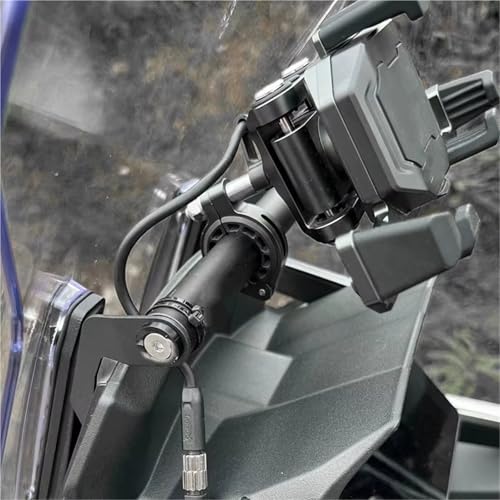 Support Navigation 12MM pour Zontes 703F, Plaque GPS en Aluminium Robuste