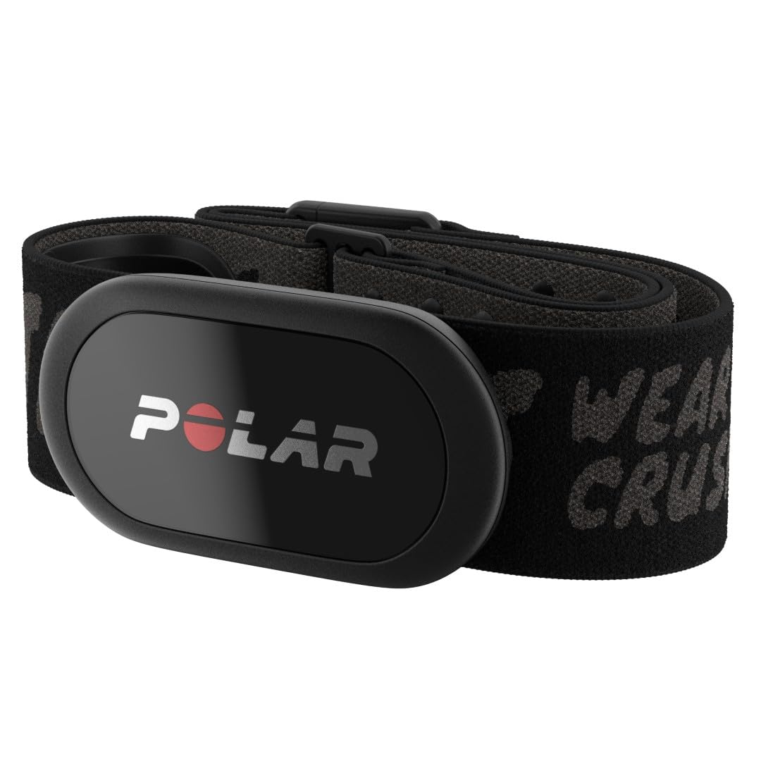Polar H10 HF-Sensor – ANT+ & Bluetooth, EKG-Genauigkeit, HRV-Messung, Wasserdicht, maschinenwaschbarer Gurt, komfortabler Sitz, Akkus, kompatibel mit vielen Sportarten und Fitnessgeräten