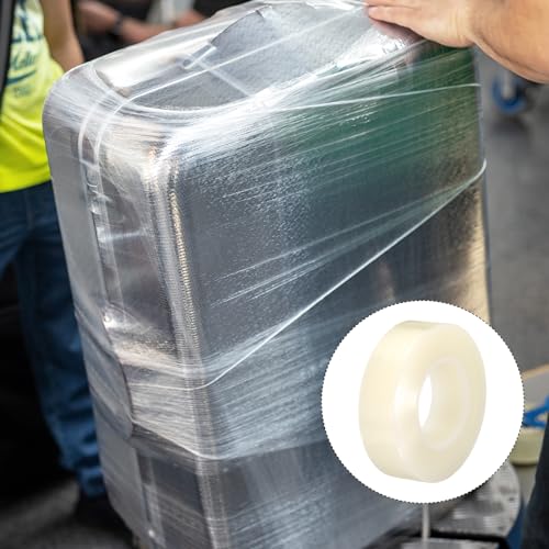 Image of MECCANIXITY Removable Protective Film Tape, 4 /5 Inch x 164 Ft Surface Protective Scratch Film Tape Roll for Furniture, Electrical Appliances, Clear