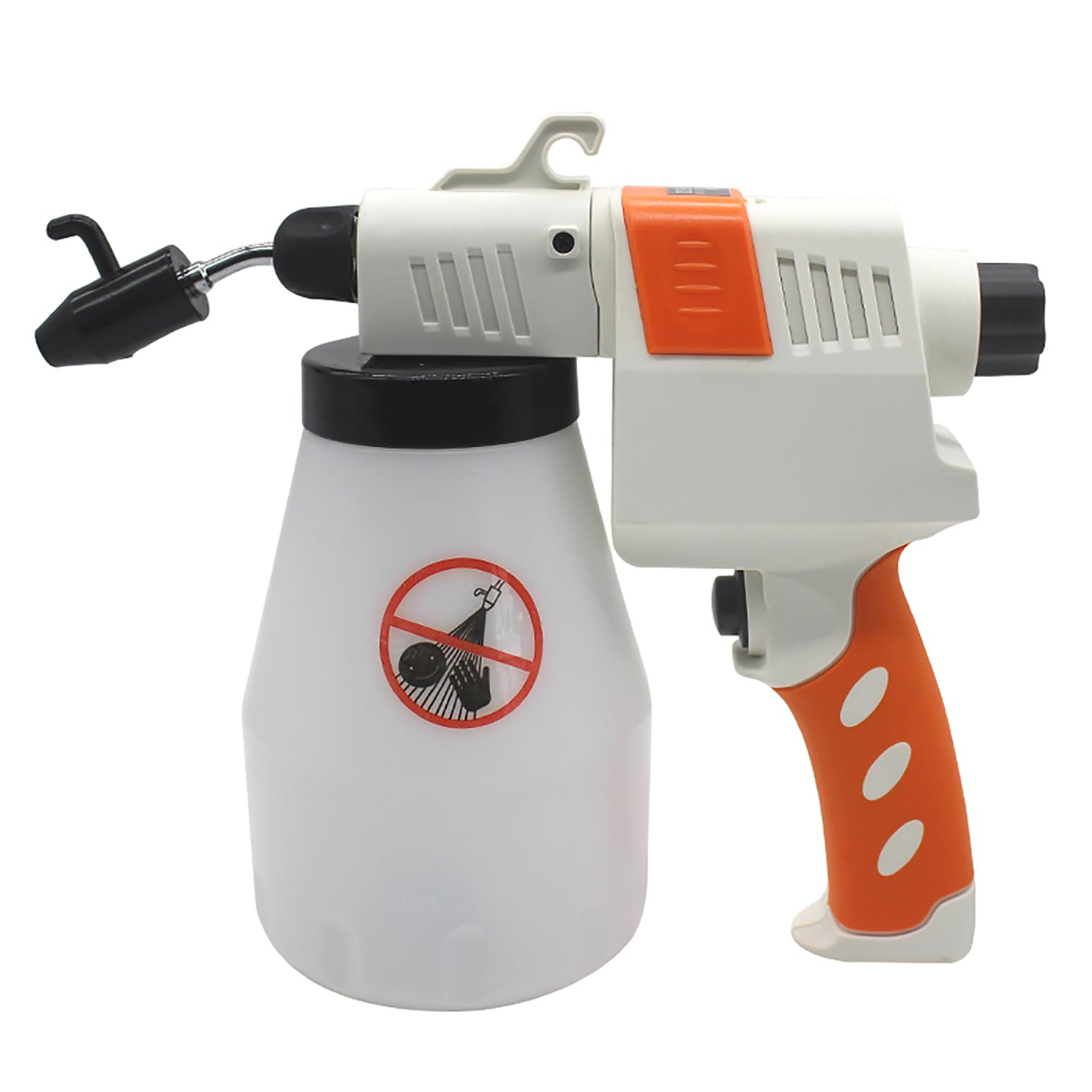 Elektryczny pistolet do czyszczenia plam o mocy 65 W, pistolet do czyszczenia plam na tkaninach, regulowana dysza dociskowa, środek do czyszczenia plam na tkaninach z przepływem strumienia 1-2 ml/s