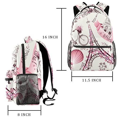 Sac à dos de voyage medium à rayures pour le campus des jeunes