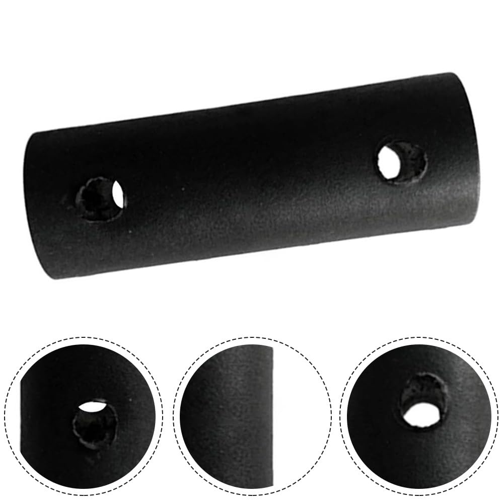 Piedino per albero da windsurf, giunto tendineo, boccola in gomma, parte di ricambio durevole per riparazione di tavole da vela, nero, 5,6 cm