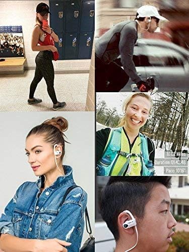 TREBLAB XR500 Bluetooth Running Headphones, IPX7 Waterproof, Noise Cancelling, Secure-Fit, Wireless Sport Earbuds with Mic - Image 7