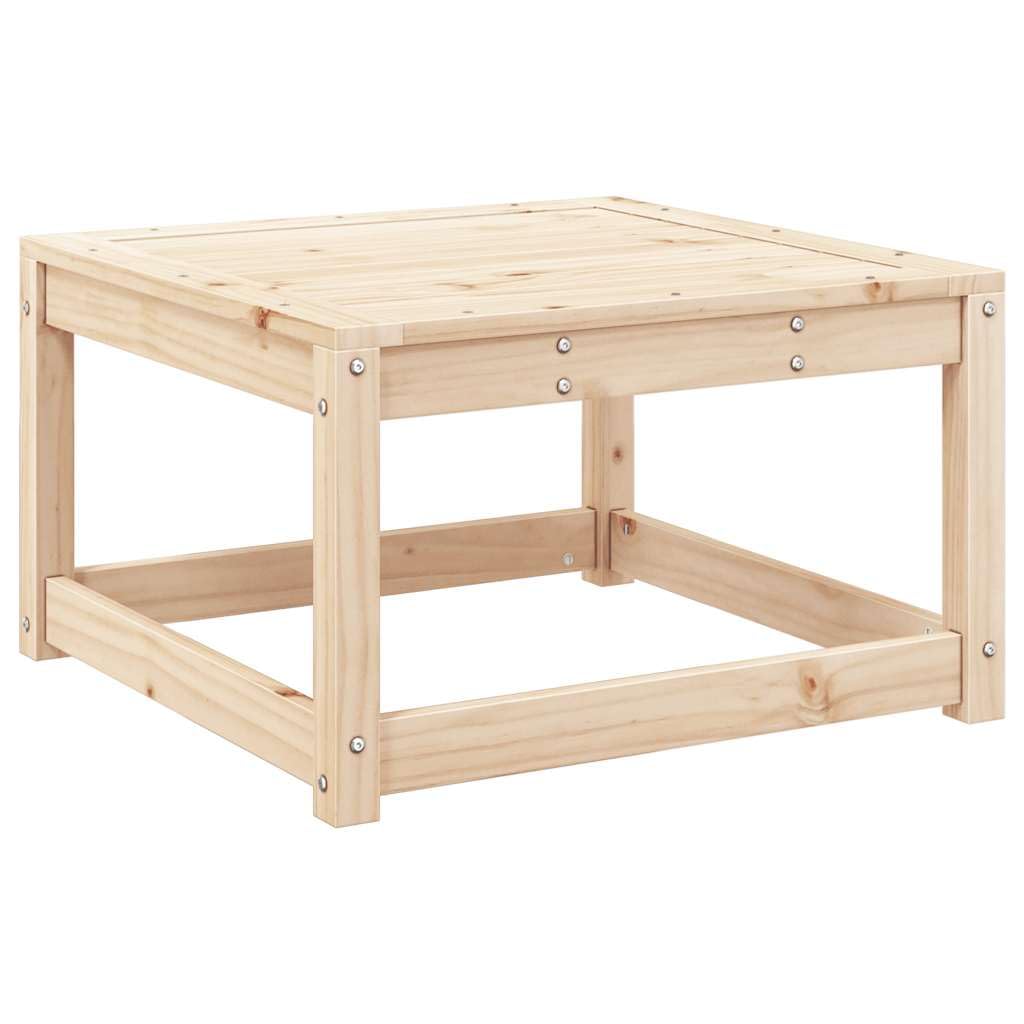 Fengshui Stołek outdoorowy z litego drewna sosnowego, 1 sztuka