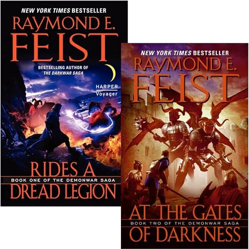 Raymond E. Feist Demonwar Saga 2 Books Collection Pack Set RRP: 15.98 (Rides...