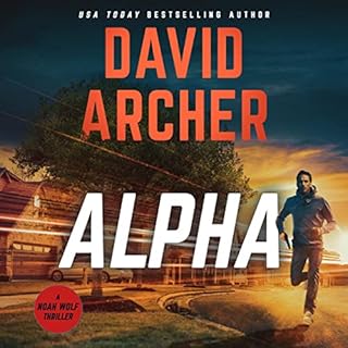Alpha Audiolibro Por David Archer arte de portada