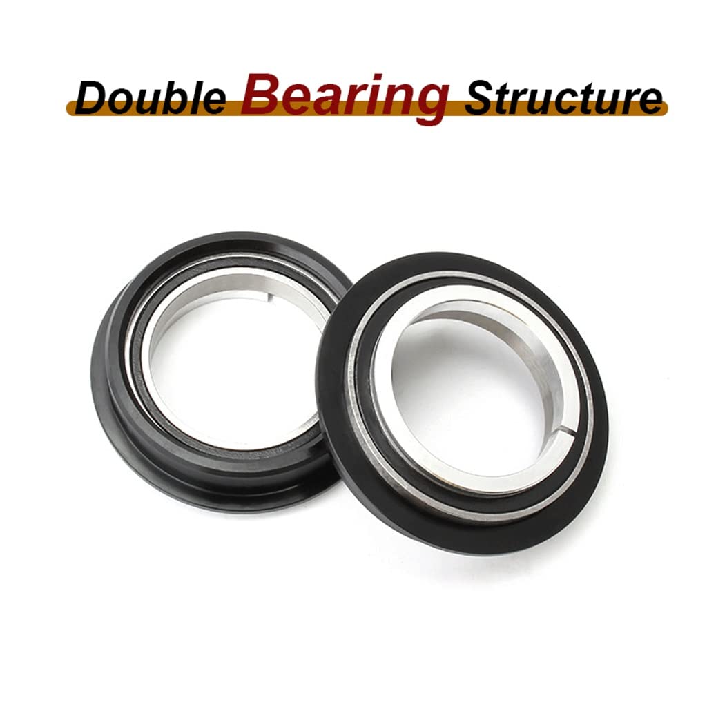 Set Sterzo Per Bicicletta In Lega Alluminio - Stelo Auricolare E Cuffia Per Forcella Bici - Foto 4