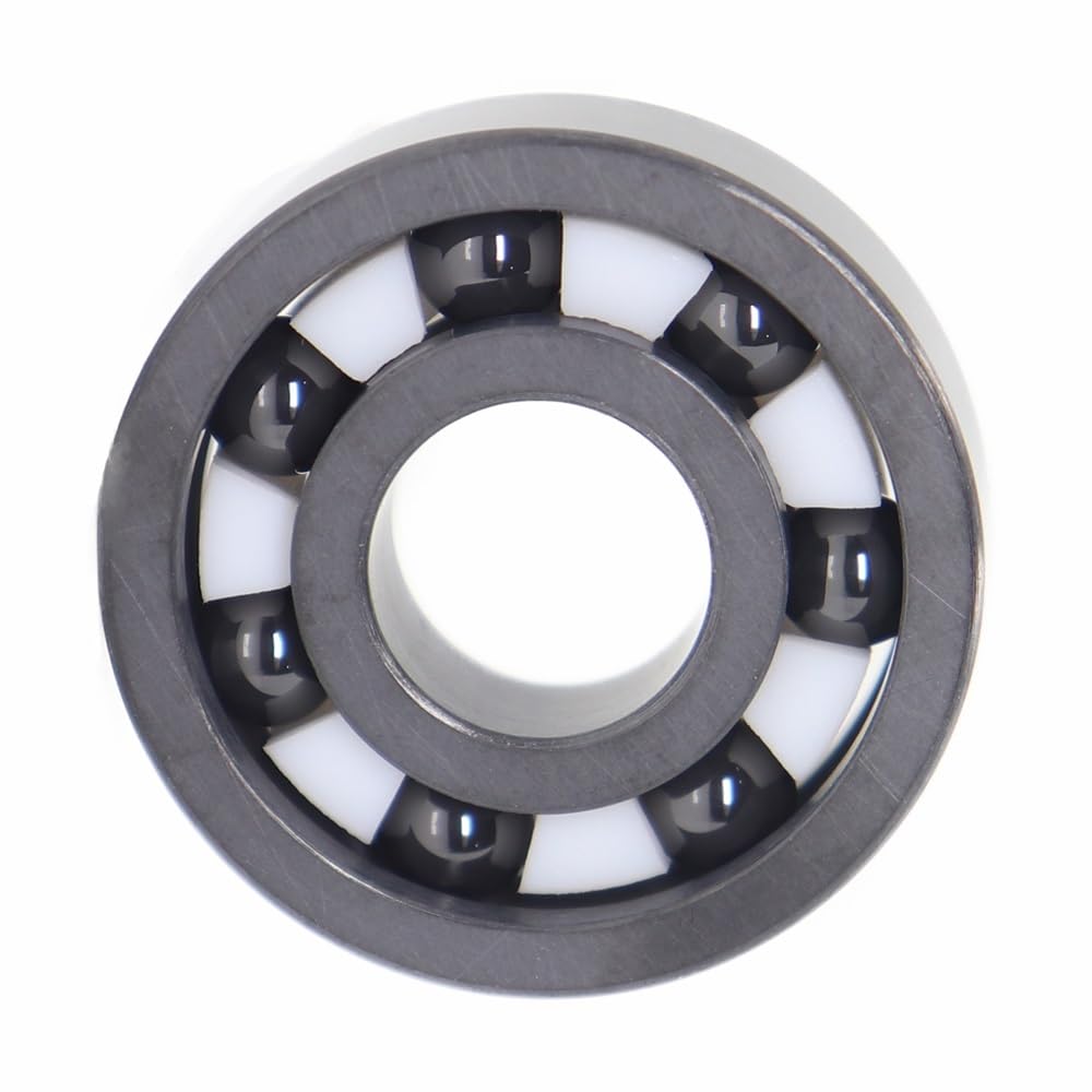 ZBJGBUIA 6301 Full Ceramic Bearing 12 * 37 mm Si3N4 Material 6301CE All Silicon Nitride Ball Bearings
