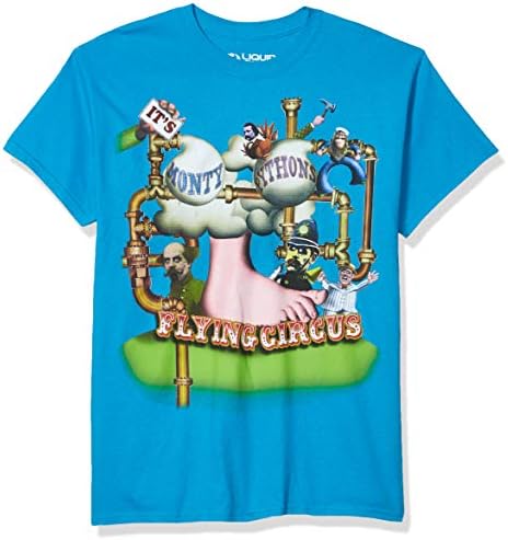 Liquid Blue Men's Flying Circus Foot T-Shirt image 5