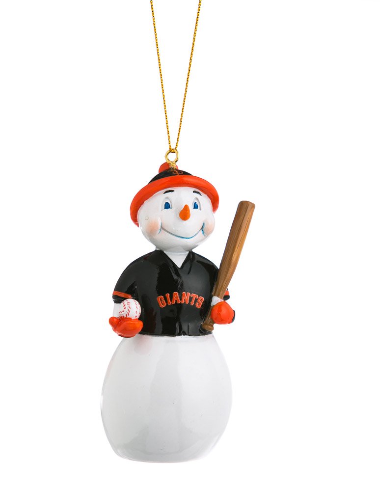 San Francisco Giants Jock Frost Snowman Polystone Ornament