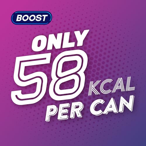 Boost Energy Drink Cherry Flavour - 24 Pack Drinks with Caffeine, Taurine and Vitamin B Carbonated Energy Drinks Gluten Free Vegan Low Calorie Fizzy Drinks Multipack 24x250ml - Image 2