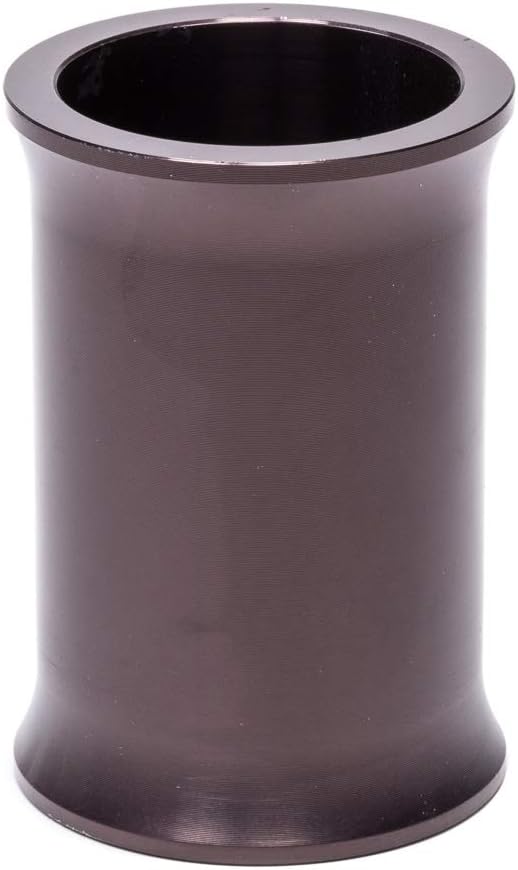 Axle Spacer, 2-1/4 in Wide Straight, 1-3/4 in ID, 27 Spline, Aluminum, Black Anodize, 1-7/8 in Micro/Mini Axles- Each