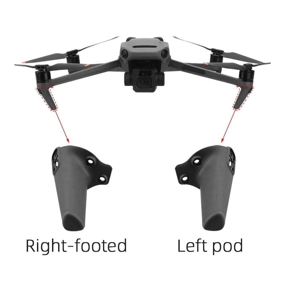 Adatto for drone 3/Mavic 3 Classic, piedini anteriori destro e sinistro, base for parti di riparazione, accessori, supporto for carrello atterraggio
