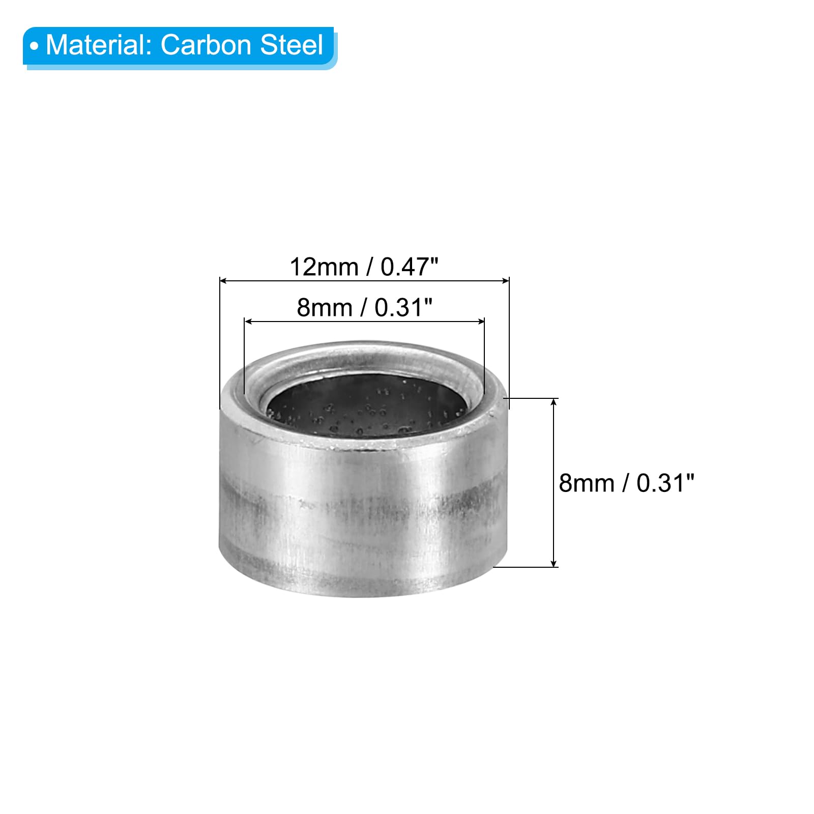 PATIKIL M8 Steel Spacers - Image 2